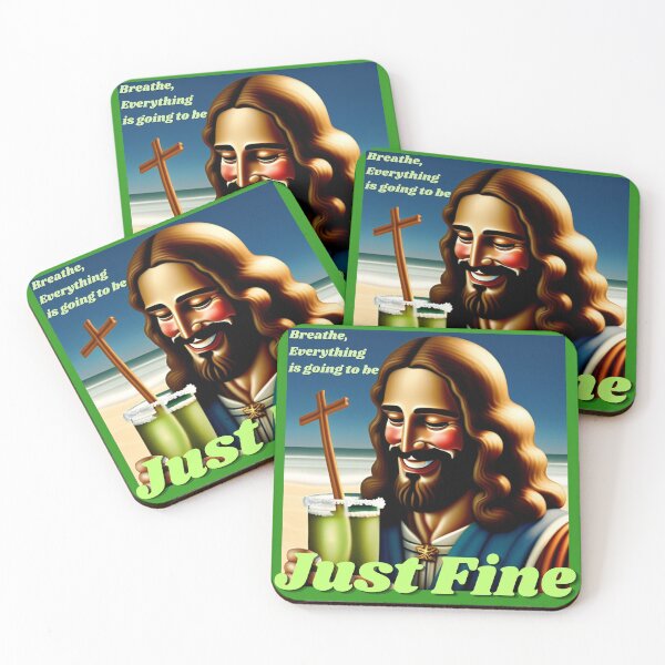 Item preview, Divine Sip - Jesus Enjoying a Margarita designed and sold by steph5477.