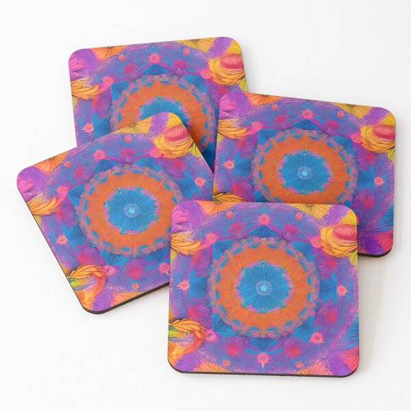 Item preview, Painted Mandala Circle Art 51 by MMA designed and sold by spacemandala.