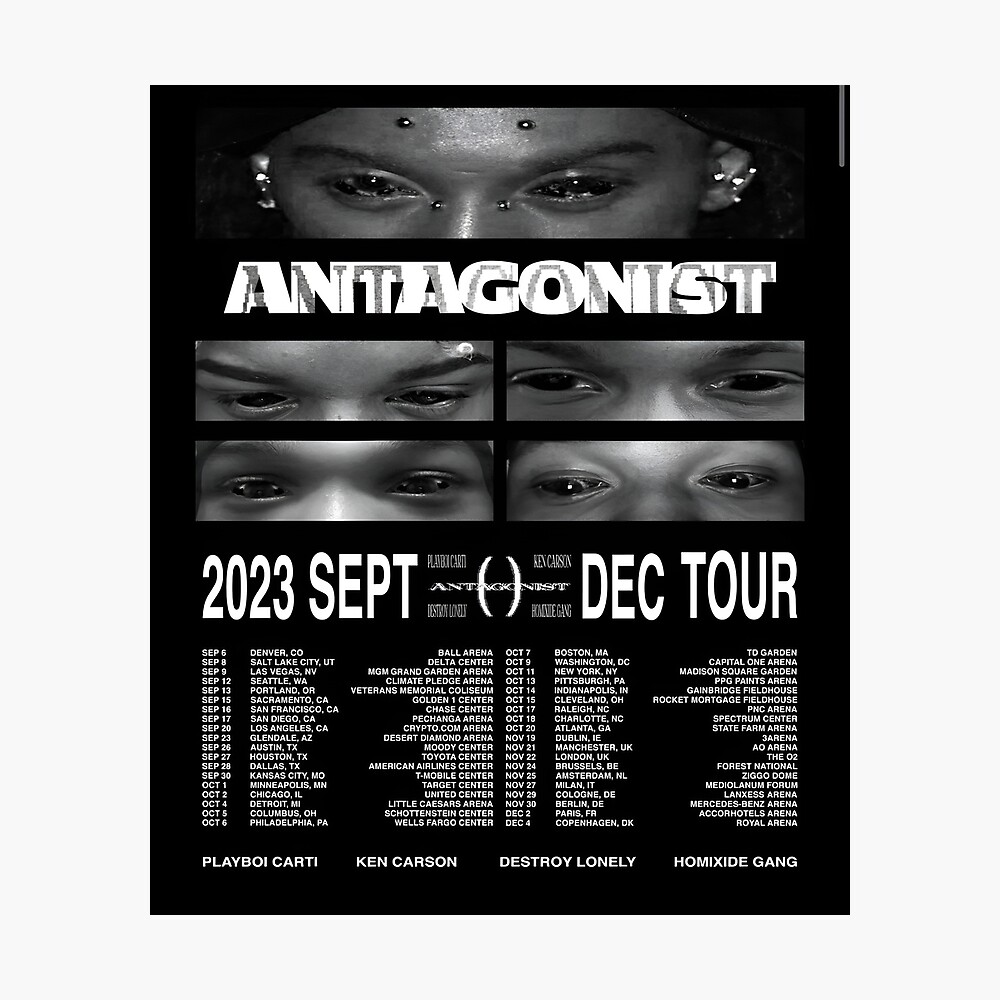 Playboi Carti bringing The Antagonist tour to Cleveland in the