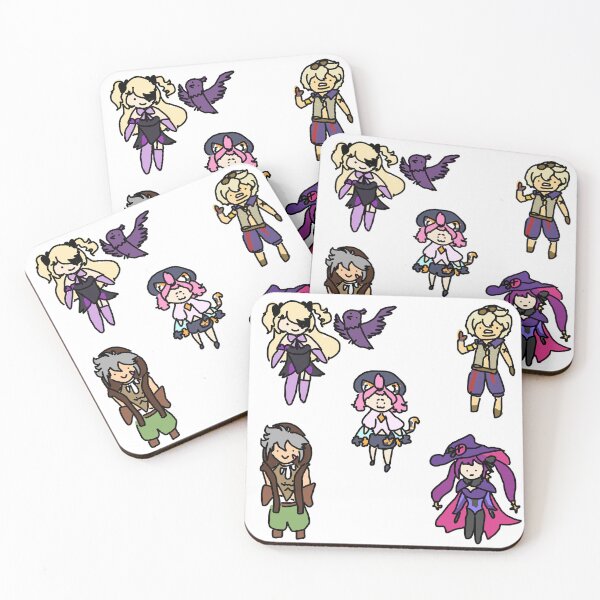 Item preview, Badly Drawn Mondstadt 3 Sticker Pack designed and sold by casserolestan.
