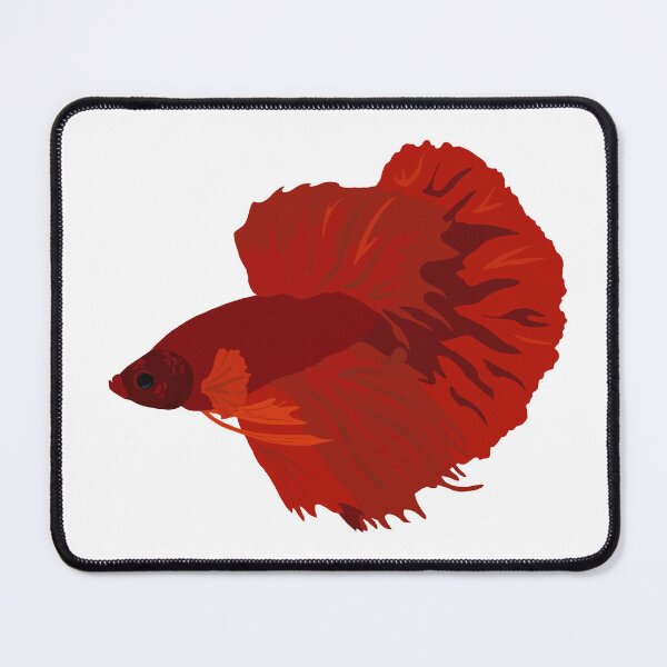 Item preview, Betta Fish Illustration designed and sold by Furkid Studio.