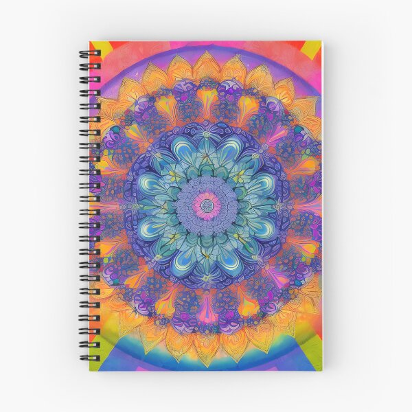 Item preview, Painted Mandala Circle Art 54 by MMA designed and sold by spacemandala.