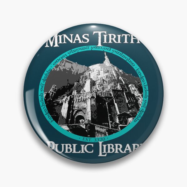 Item preview, MINAS TIRITH PUBLIC LIBRARY designed and sold by IzanCastanon.
