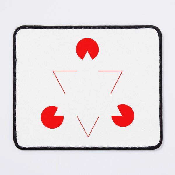Item preview, The Kanizsa Triangle Illusion designed and sold by shopdiego.