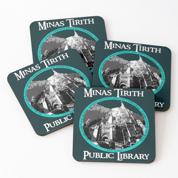 Item preview, MINAS TIRITH PUBLIC LIBRARY designed and sold by IzanCastanon.