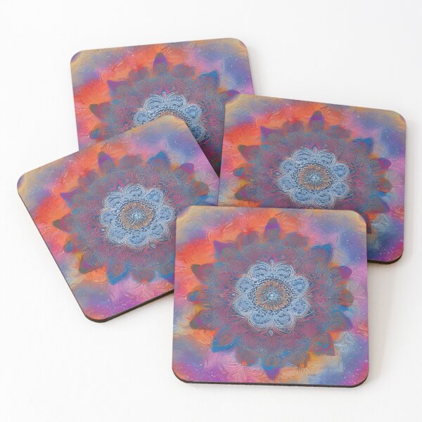 Item preview, Painted Mandala Circle Art 56 by MMA designed and sold by spacemandala.