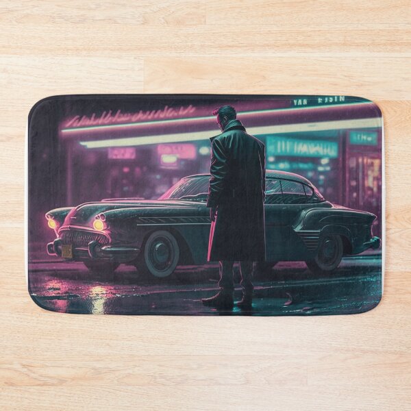 Item preview, Man and His Old Car  designed and sold by Cybronauts.