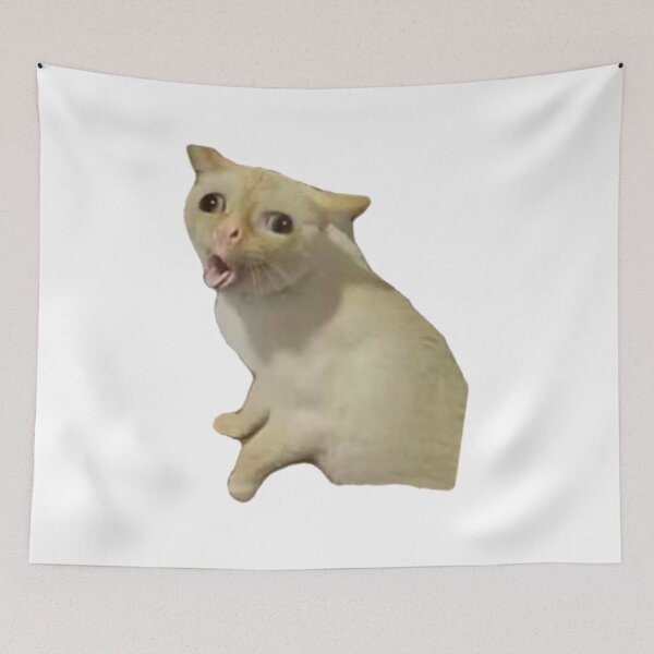 Item preview, Coughing Cat Meme designed and sold by lerrydury.