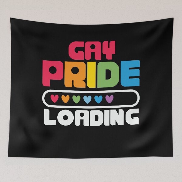 Item preview, Gay prid loading.. rainbow art  designed and sold by U-mule.