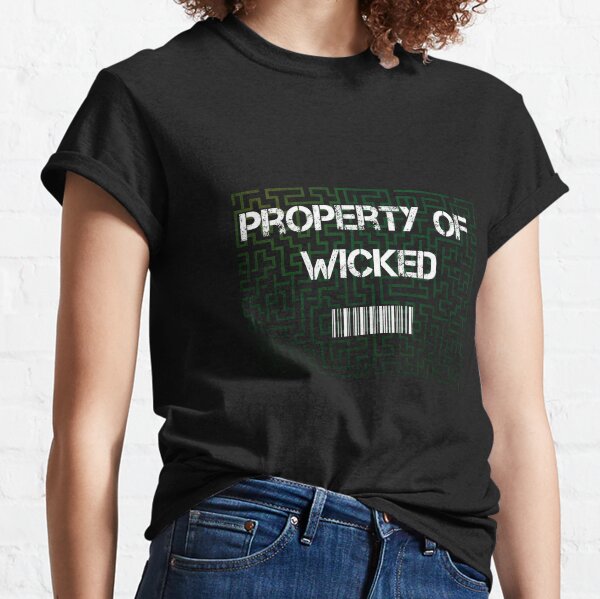 Maze Runner - property of wicked Classic T-Shirt