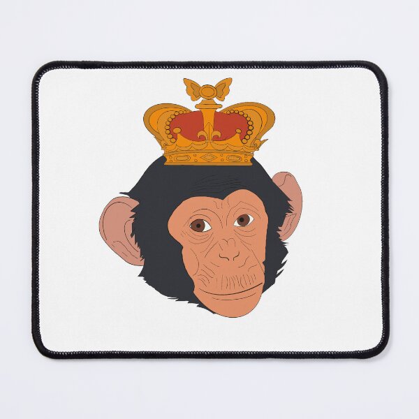 Item preview, Monkey wearing a crown designed and sold by Jazpatisserie.