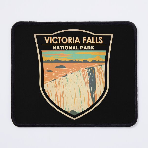 Item preview, Victoria Falls National Park Badge designed and sold by KrisSidDesigns.