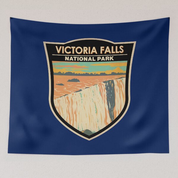 Item preview, Victoria Falls National Park Badge designed and sold by KrisSidDesigns.