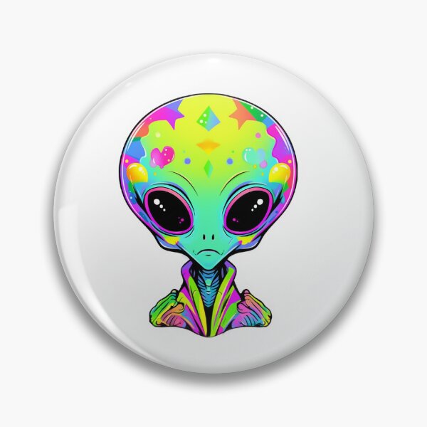 Item preview, Psychedelic Alien designed and sold by GetVivified.