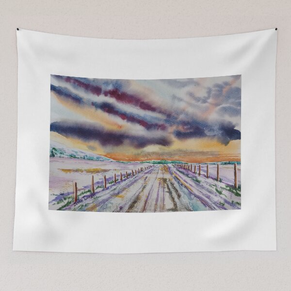 Item preview, Local lane snow scene designed and sold by Justin Turney Art.