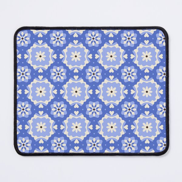 Item preview,  Blue Moroccan Inspired Mosaic Tile Pattern designed and sold by Lindsay Marie Patterns.