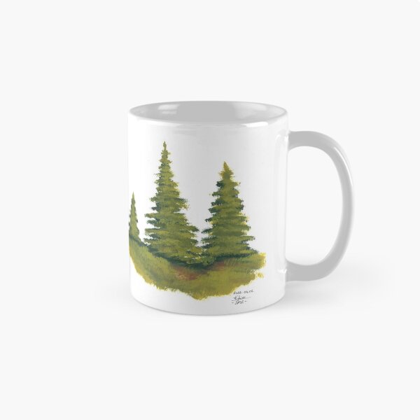 Item preview, Painted Acrylic Pines designed and sold by AtrixArt.