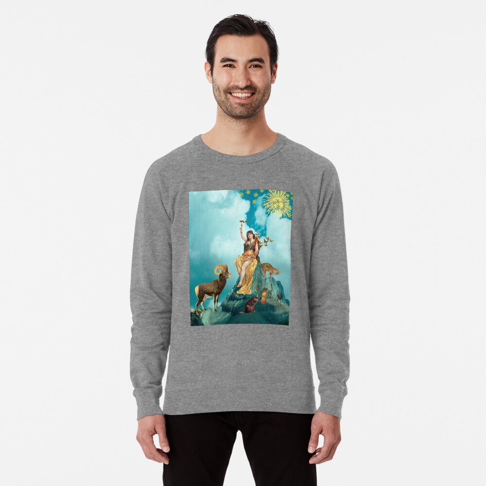 Item preview, Lightweight Sweatshirt designed and sold by WildRootsArt.