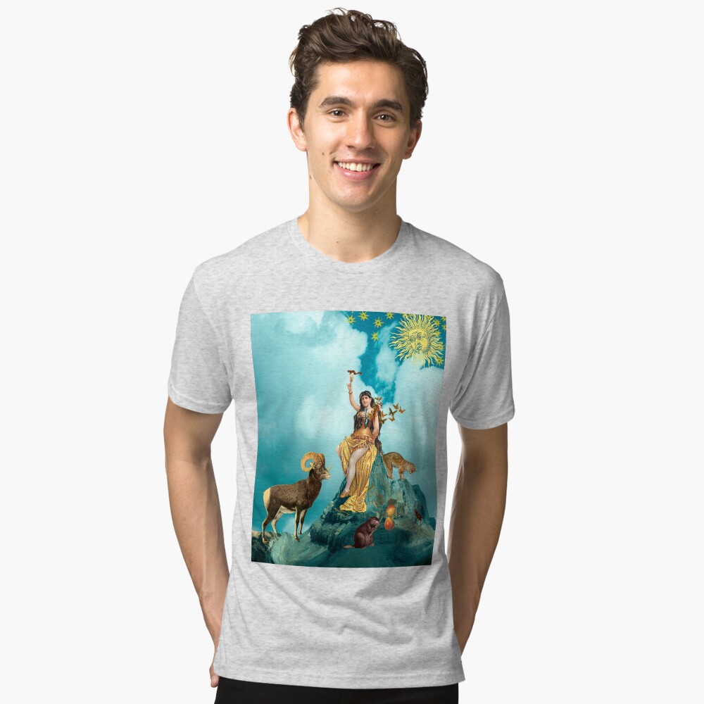 Item preview, Tri-blend T-Shirt designed and sold by WildRootsArt.