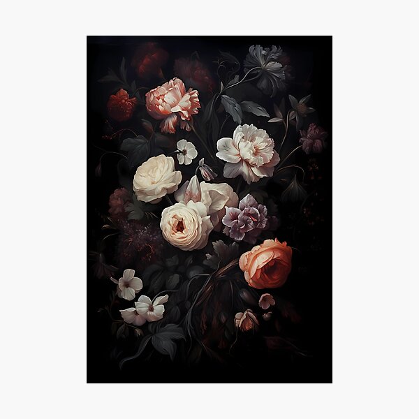 Item preview, Mystic bouquet dark academia gothic cottagecore decor designed and sold by Mehak  Khan.