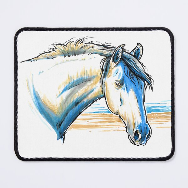 Item preview, Horse portrait watercolor designed and sold by Motivburg.