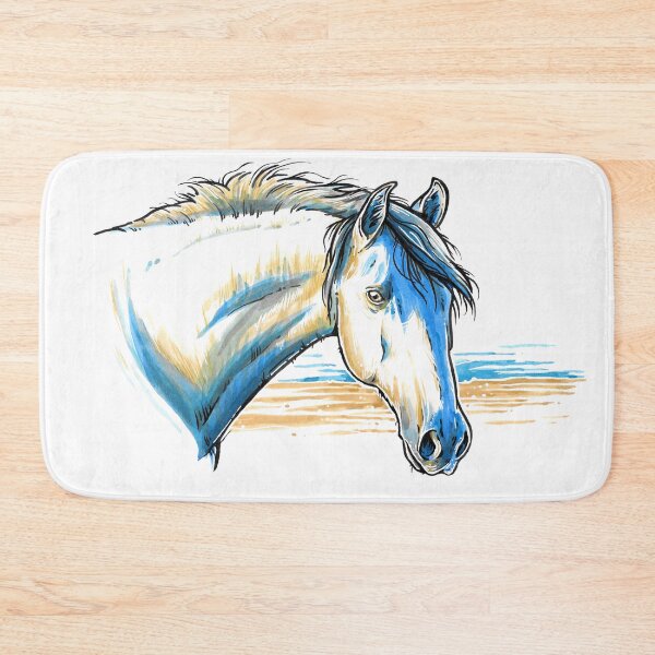 Item preview, Horse portrait watercolor designed and sold by Motivburg.