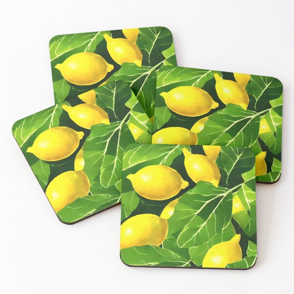 Item preview, Lemon Leafs Pattern designed and sold by theWeppen.