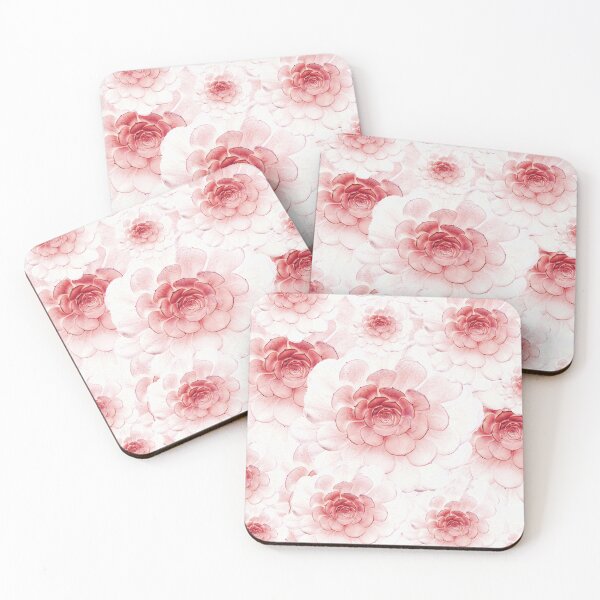 Item preview, Rose Blush Succulent Plant Art 2 designed and sold by Sharon Cummings Art.