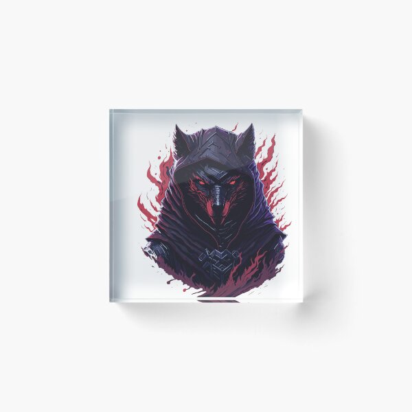 Item preview, Ninja Wolf Digital Art designed and sold by InnovativeGFX.
