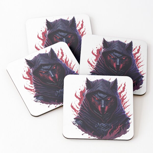 Item preview, Ninja Wolf Digital Art designed and sold by InnovativeGFX.