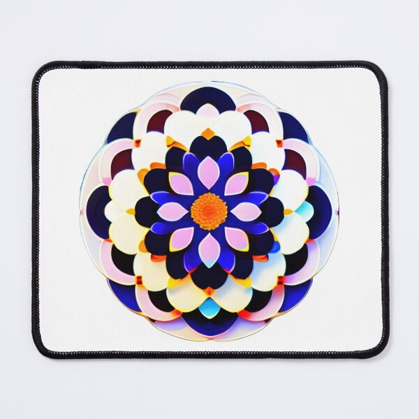 Item preview, Floral Emblem Symmetrical A designed and sold by PrimoGeometry.