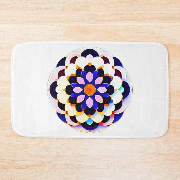Item preview, Floral Emblem Symmetrical A designed and sold by PrimoGeometry.