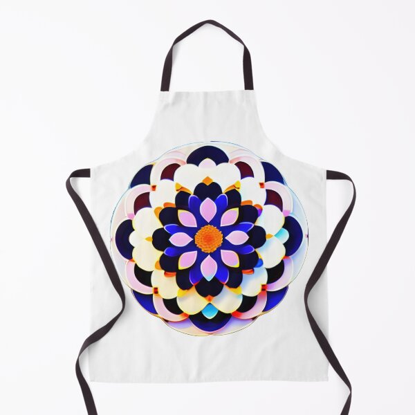 Item preview, Floral Emblem Symmetrical A designed and sold by PrimoGeometry.
