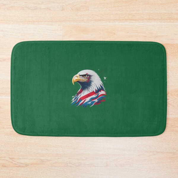 Item preview, Stars and Stripes Soar A Bald Eagle Resplendent in US Flag Colors on Independence Day 	 	 designed and sold by nbvqzyvujd87.