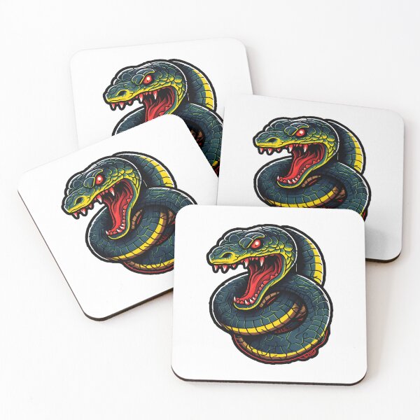Item preview, Amazon Angry Python Snake designed and sold by Kubala Designs.