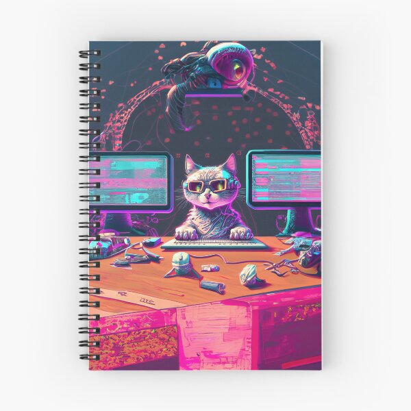 Item preview, Computer-savvy Cat designed and sold by 2D-mockup.