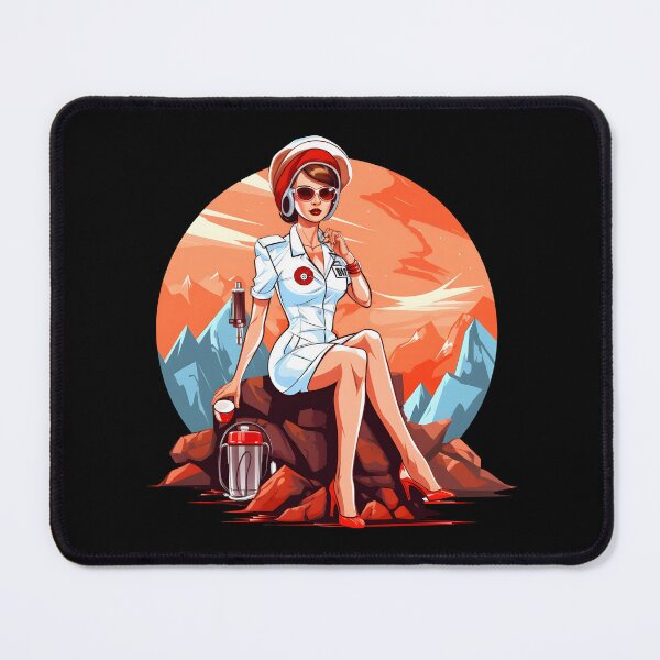 Item preview, Cartoon Nurse | Nurses are Needed Everywhere designed and sold by 24hSpaceMadness.