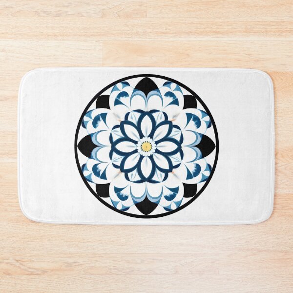 Item preview, Floral Emblem Symmetrical B designed and sold by PrimoGeometry.