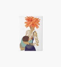 Carrot Lady Art Board