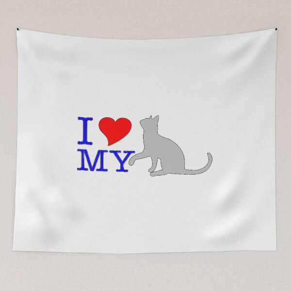 Item preview, I love my cat designed and sold by marcosprimar.