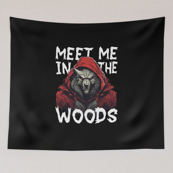 Item preview, wolf wolves werewolf werewolves fairy tale Red Riding Hood designed and sold by MerchPaw.