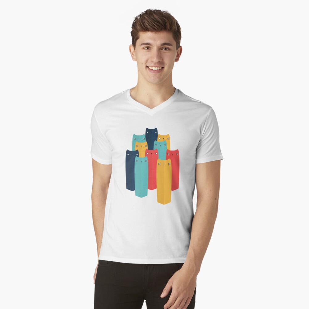 Item preview, V-Neck T-Shirt designed and sold by volkandalyan.
