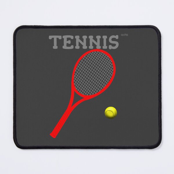 Item preview, Red tennis racket graphic with ball designed and sold by wowitsmytshirt.