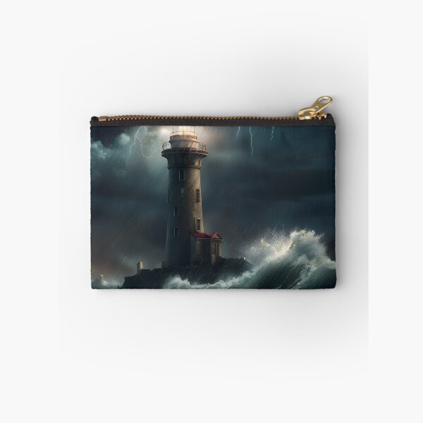 Item preview, Lighthouse at sea raging designed and sold by Dani-68.