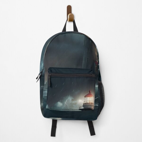 Item preview, Lighthouse at sea raging designed and sold by Dani-68.
