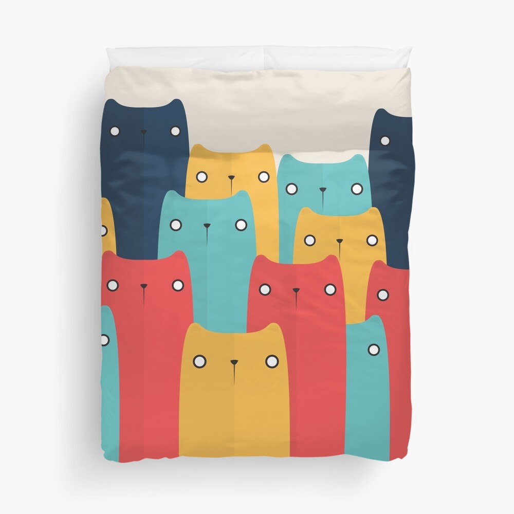 Cats Duvet Cover