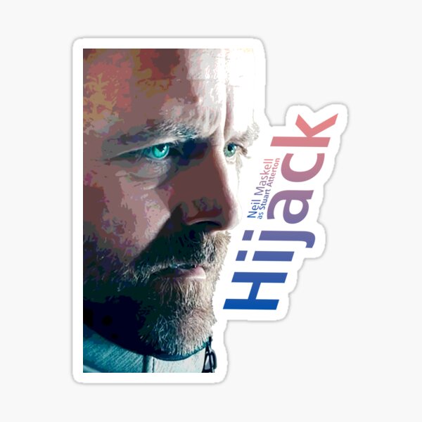 Artikel-Vorschau von Hijack-Serie Neil Maskell als Stuart Atterton-Design, designt und verkauft von ironpalette.