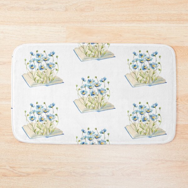 Item preview, Blue Flowers Growing from Book designed and sold by Pavnud.