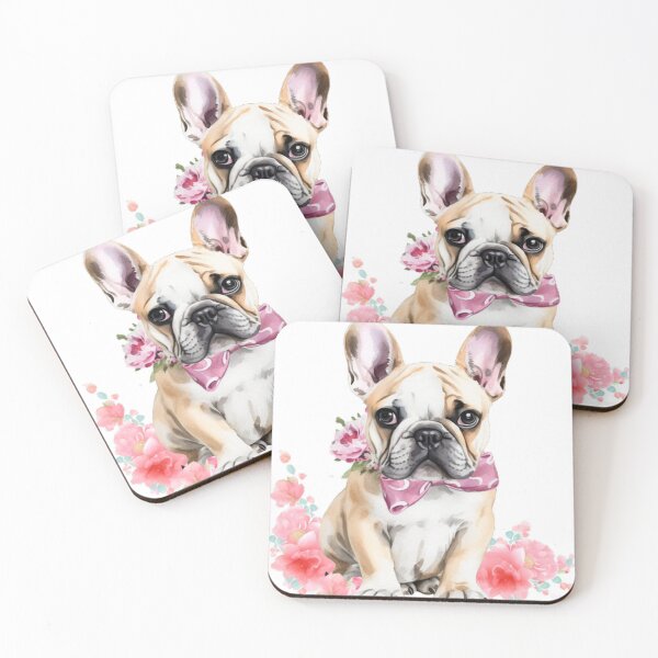 Item preview, Flower dogs watercolor 2 designed and sold by jessagirl.