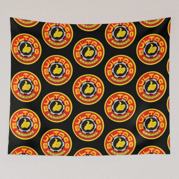 Item preview, Best seller bultaco motorcycles logo merchandise  designed and sold by ely-nfranck.